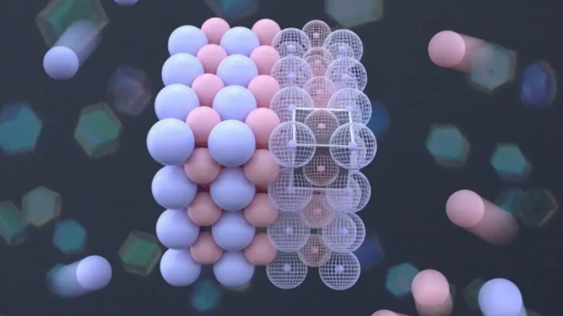 Os cientistas conseguiram ver dentro de cristais e criar modelos digitais 3D a partir disso (Crédito: Shihao Zang)