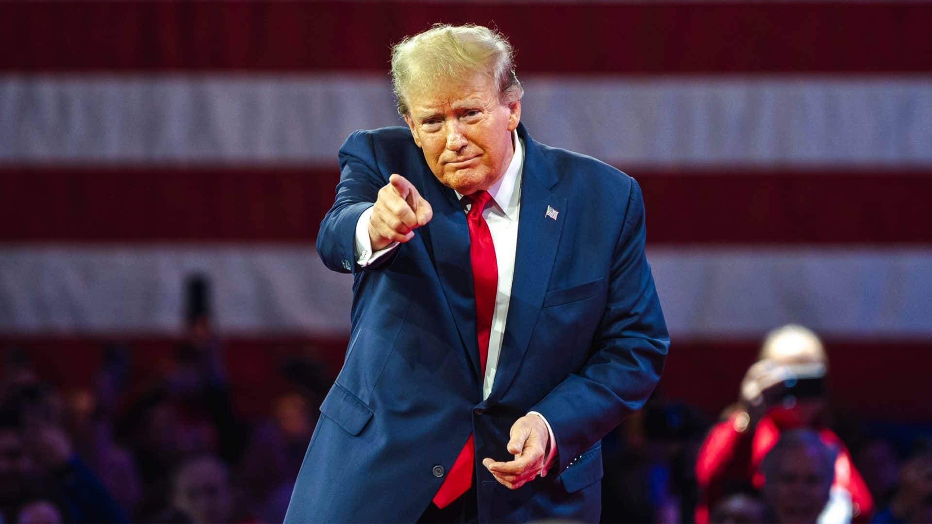 Donald Trump em evento