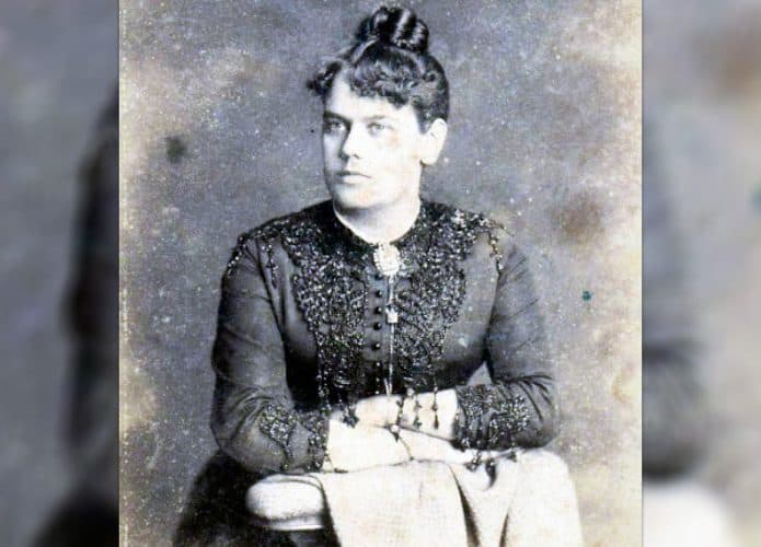 Foto de Rita Lobato, a primeira médica do Brasil