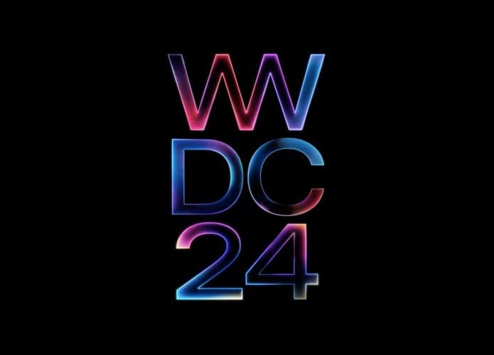 Imagem promocional do WWDC 2024