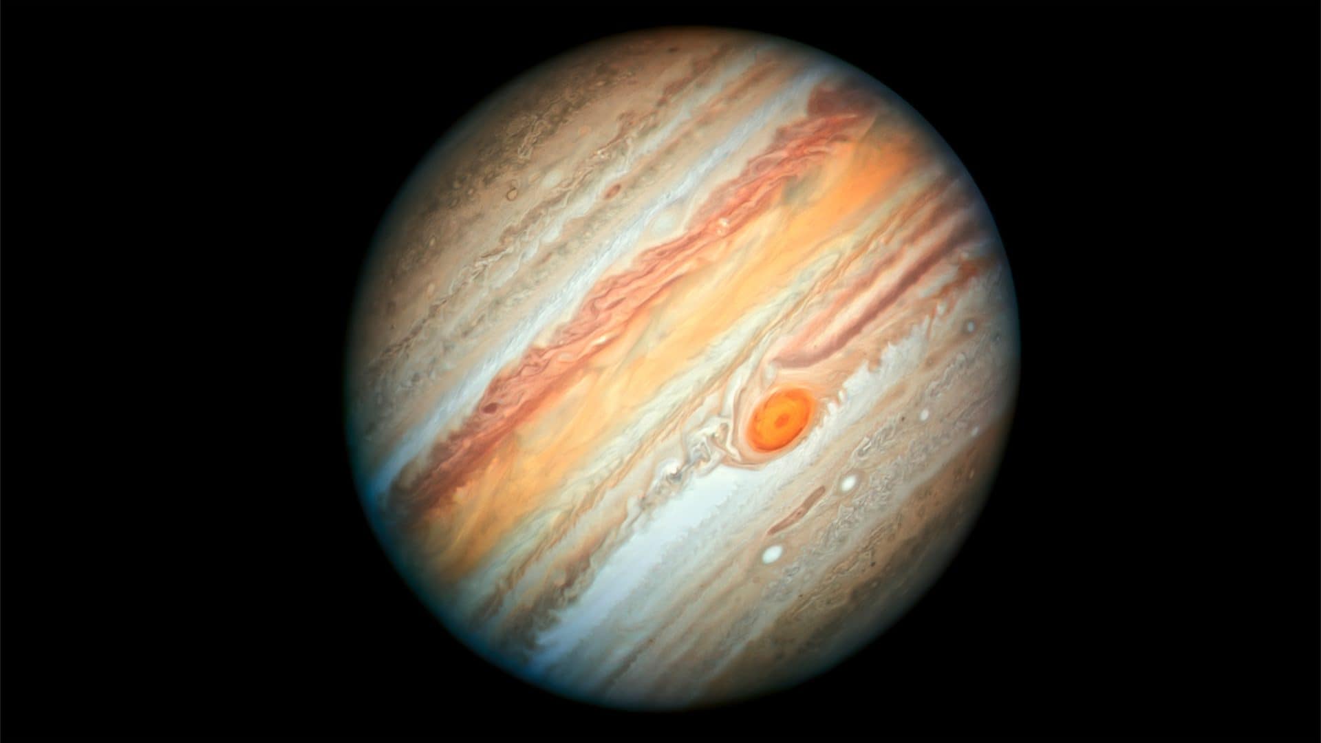 Júpiter visto do espaço