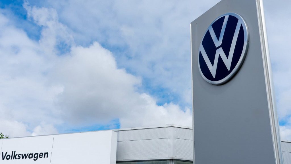 Fachada de empresa da Volkswagen