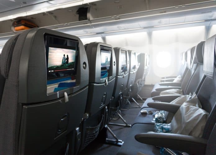 avião - voos com interatividade