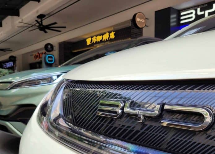 byd carros elétricos