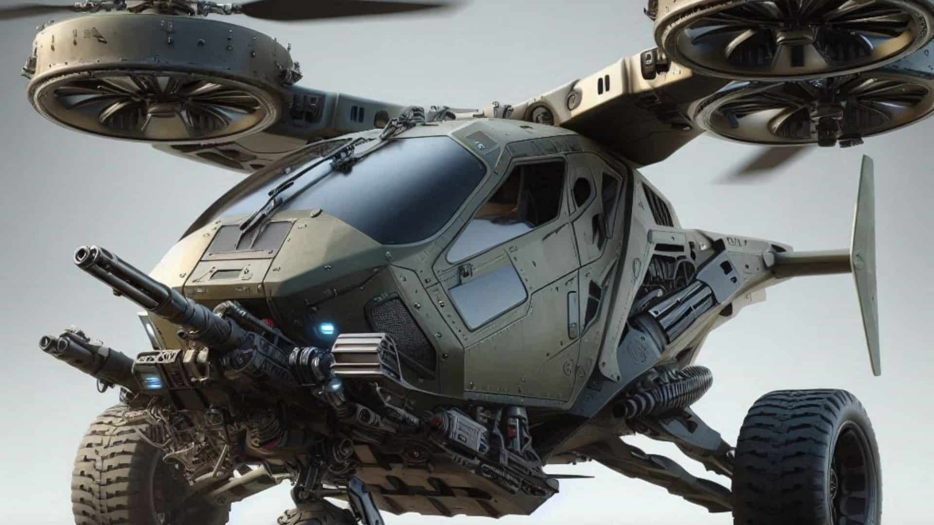 Carro voador militar