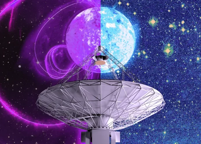 Estrela de nêutrons ou anã branca (Crédito:CarlKnox/OzGrav)