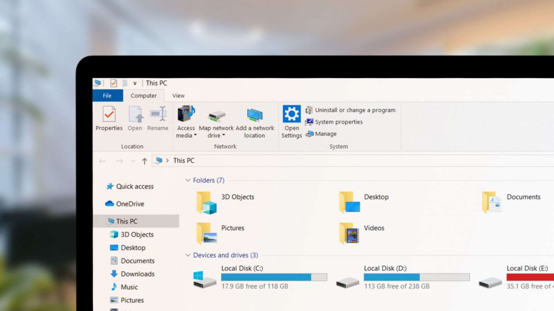 file explorer