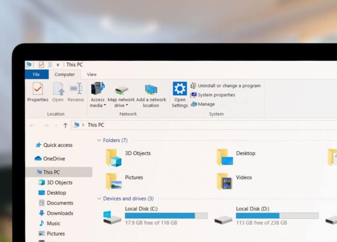 file explorer