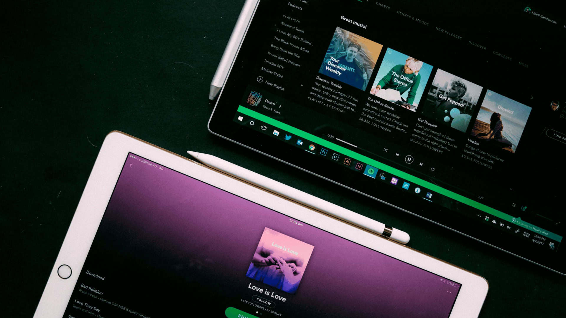 lista de reprodução música podcasts spotify