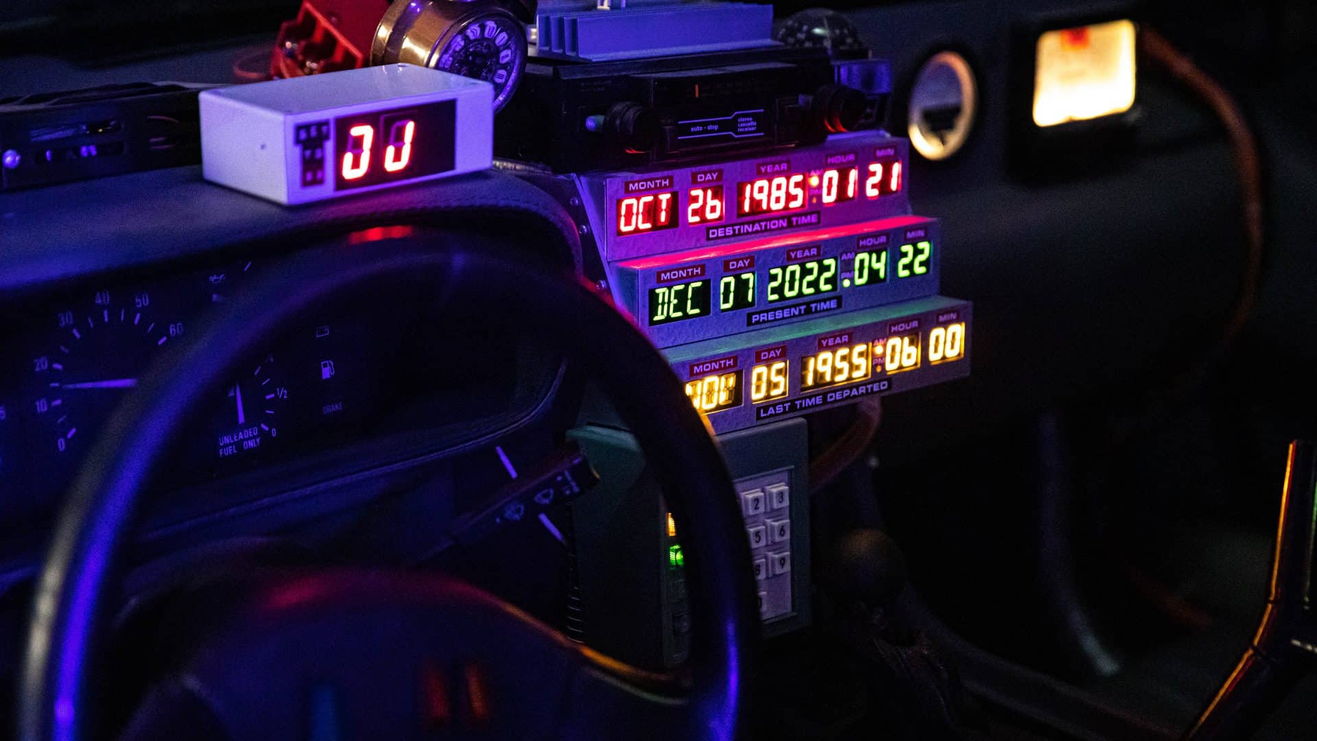 Reprodução da máquina do tempo 