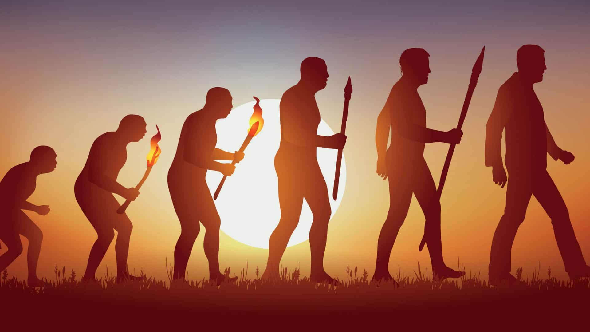 Marcha do Progresso é uma ilustração da evolução humana