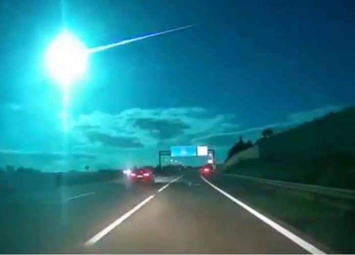 Meteoro avistado em maio na Europa revela ‘segredo’ inesperado