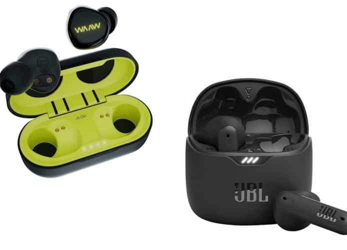 Fones de ouvido em oferta