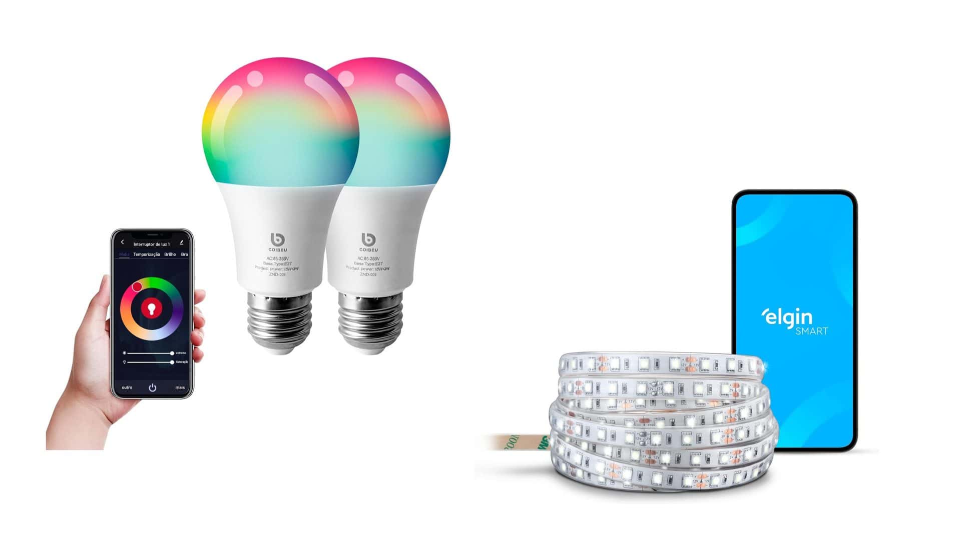 Iluminação smart em oferta