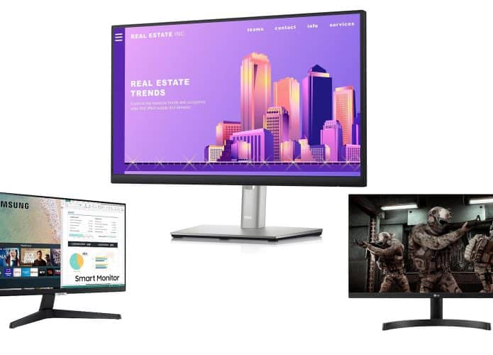 Monitores em oferta