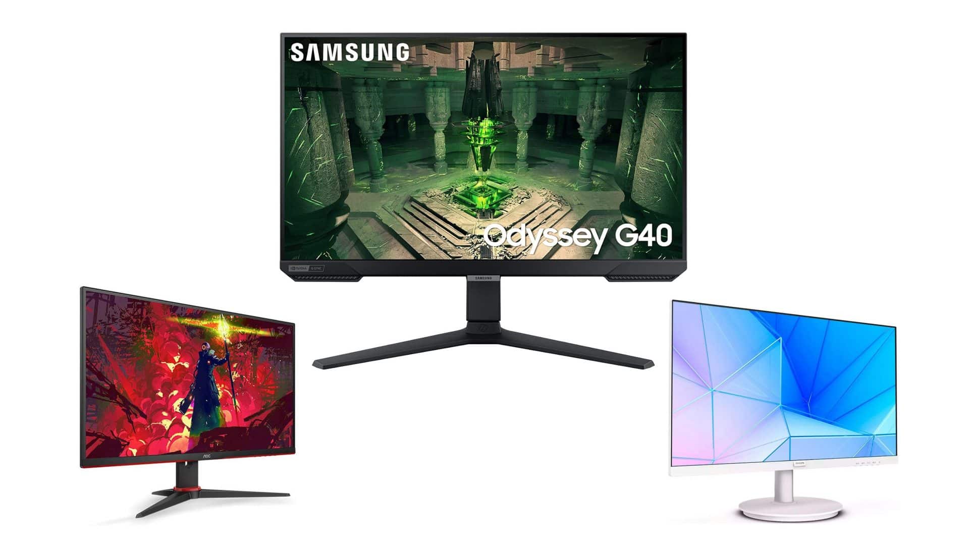 Monitores em oferta