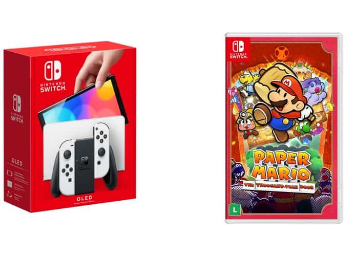 Ofertas do dia: consoles, acessórios e games Nintendo Switch com até 33% off!