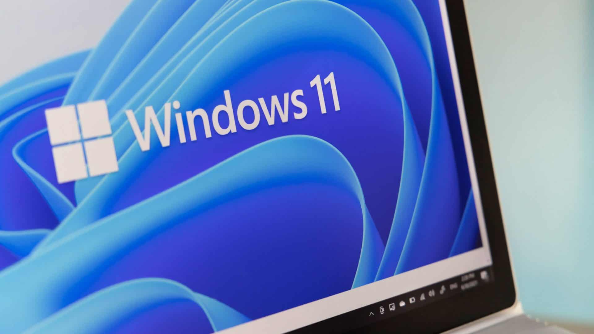 Tela do Windows 11