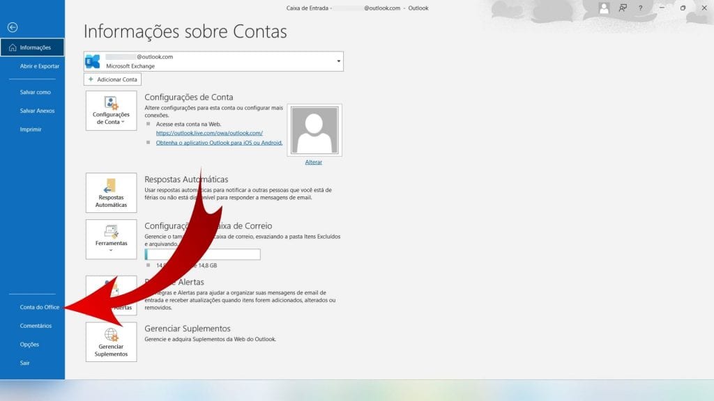 Outlook: como alterar o tema da plataforma para modo escuro