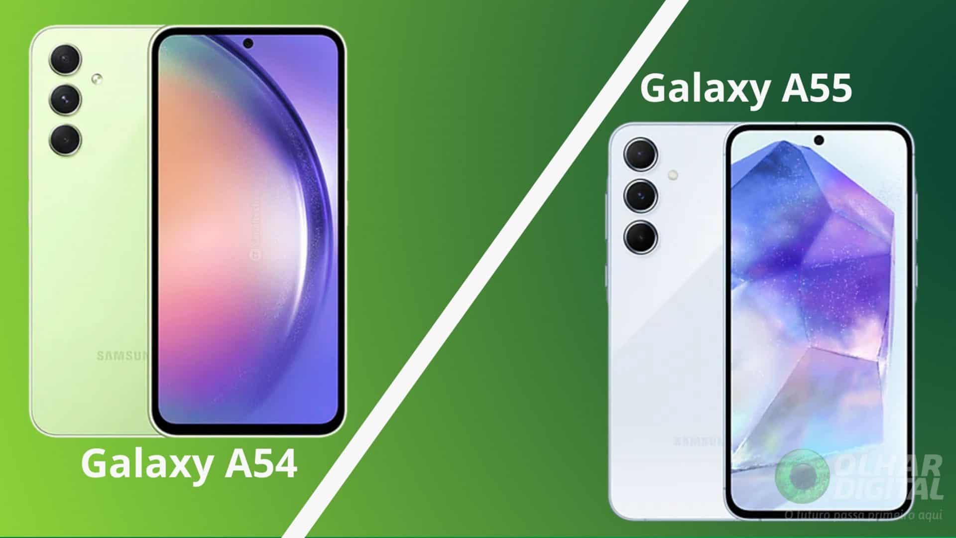 Galaxy A55 vs A54