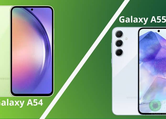 Galaxy A55 vs A54