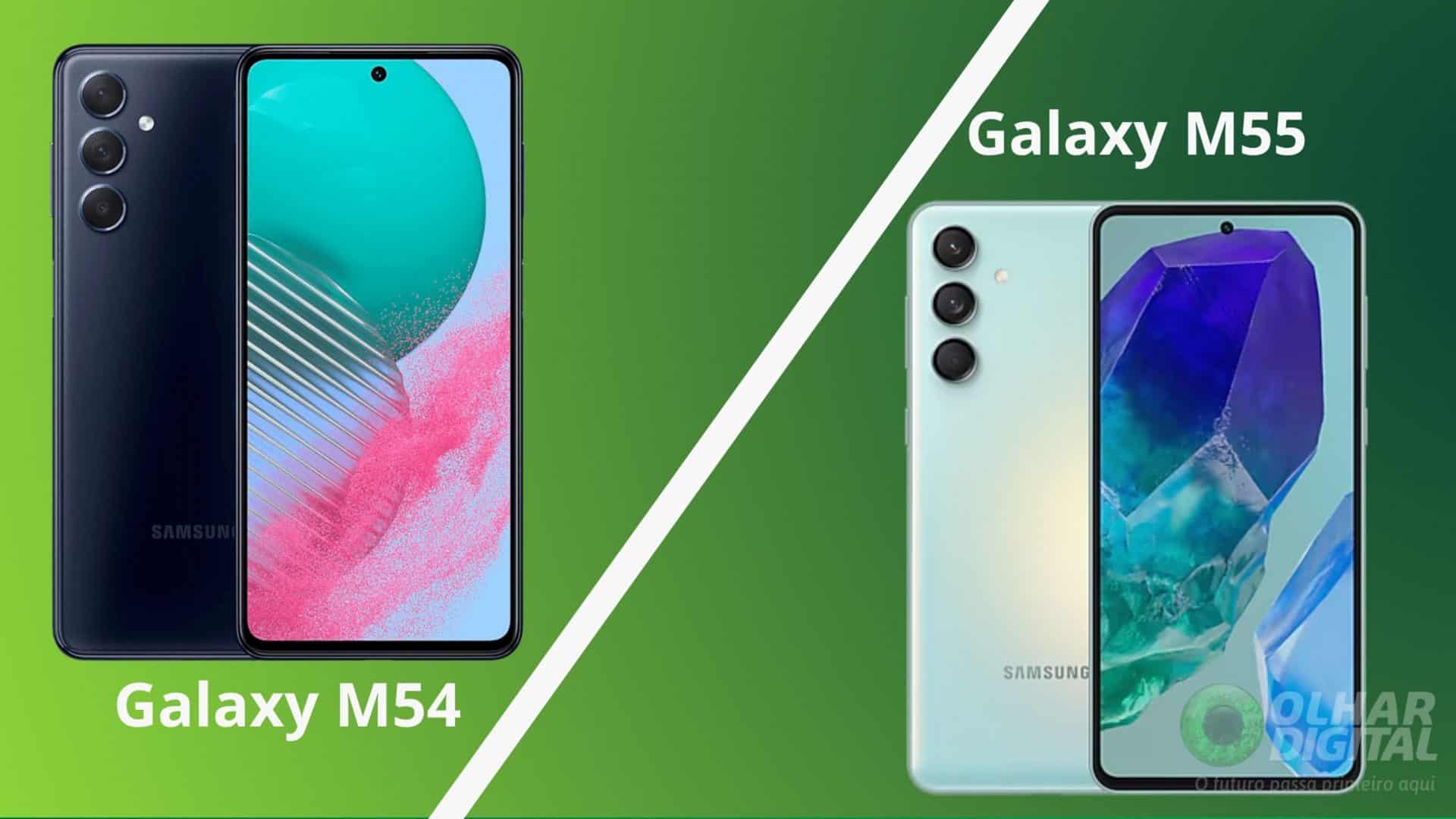 Galaxy M55 vs M54