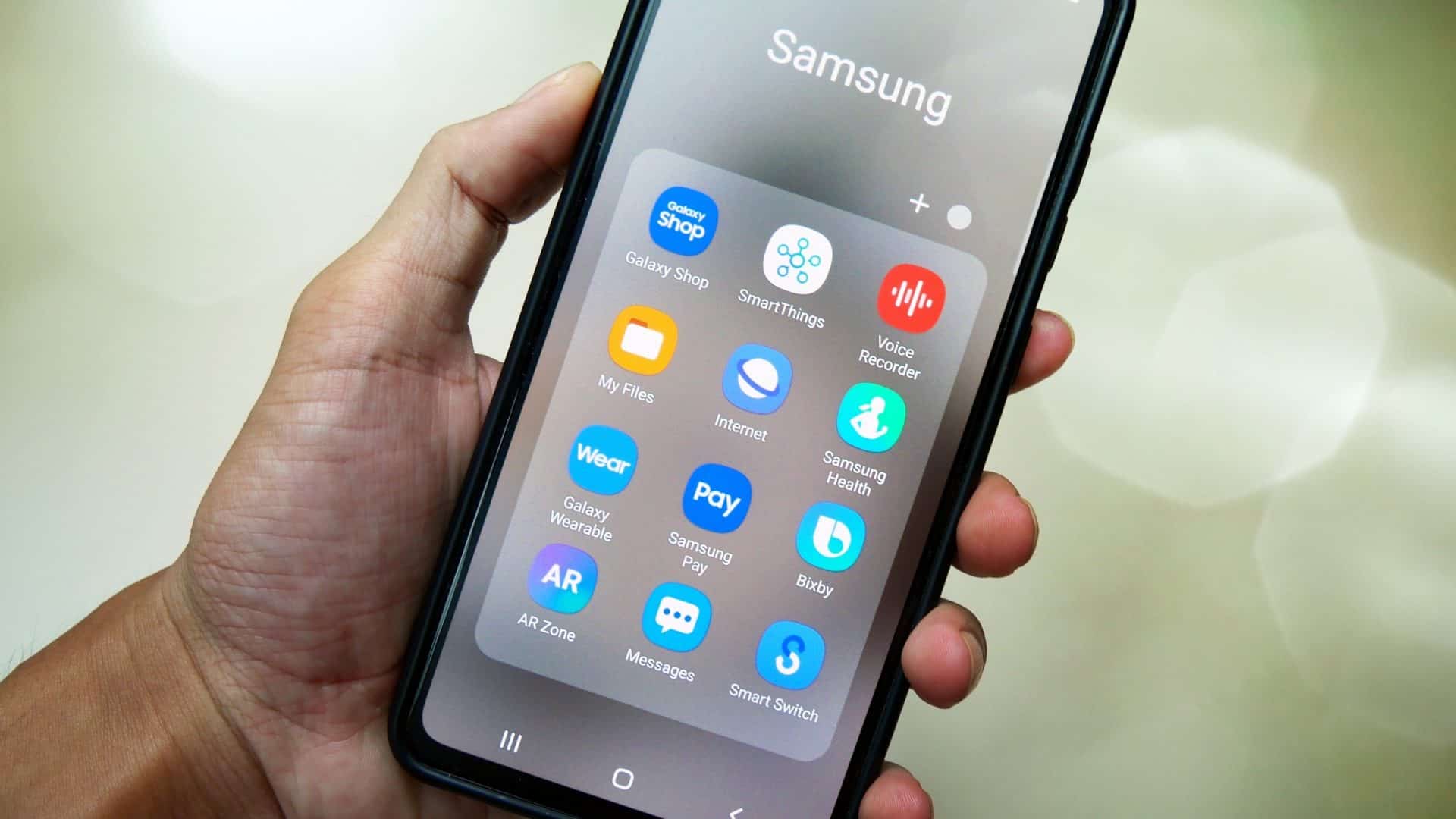 Samsung Bixby e aplicativos