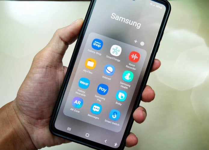 Samsung Bixby e aplicativos