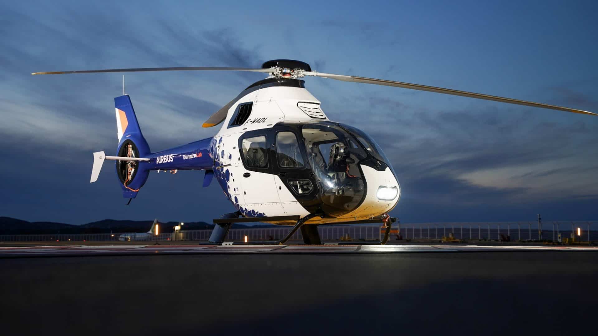 Airbus revela novo helicóptero híbrido mais eficiente