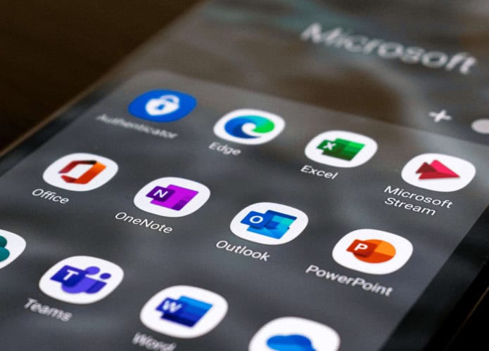 aplicativos da Microsoft