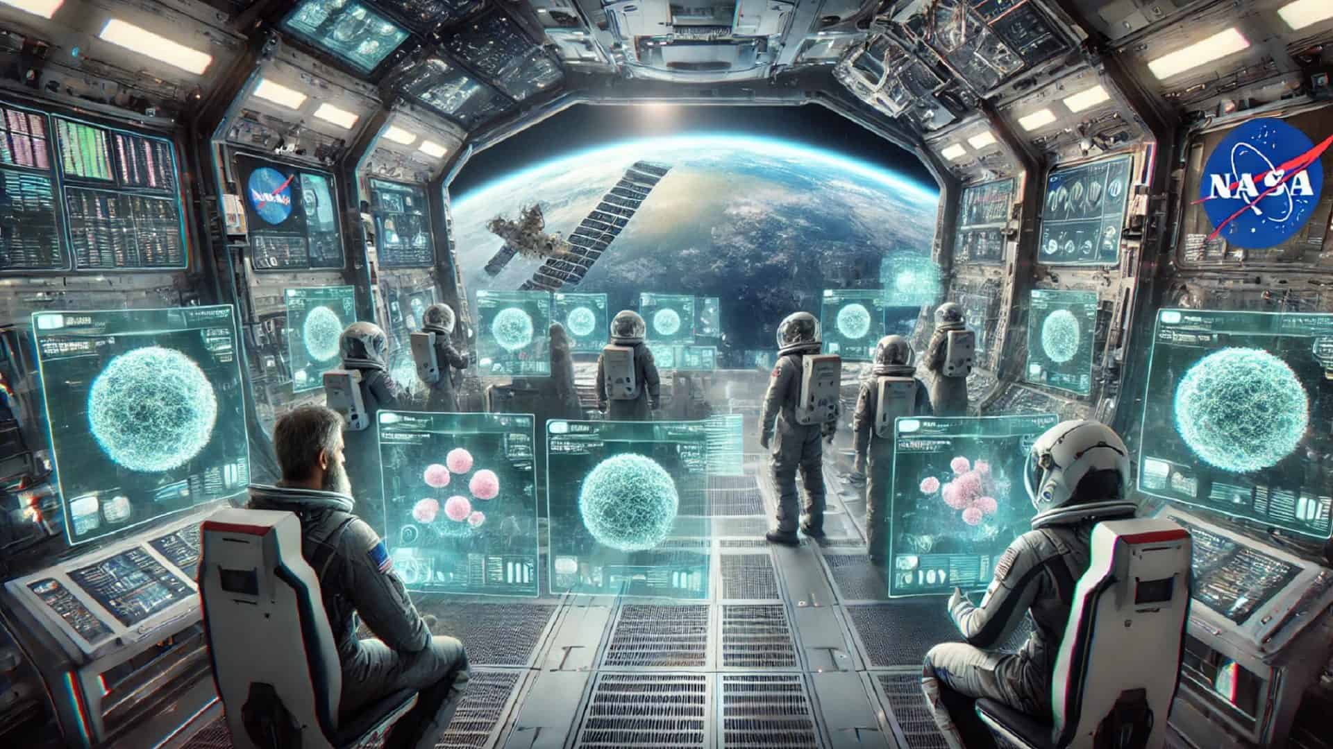 nasa pesquisa espacial câncer