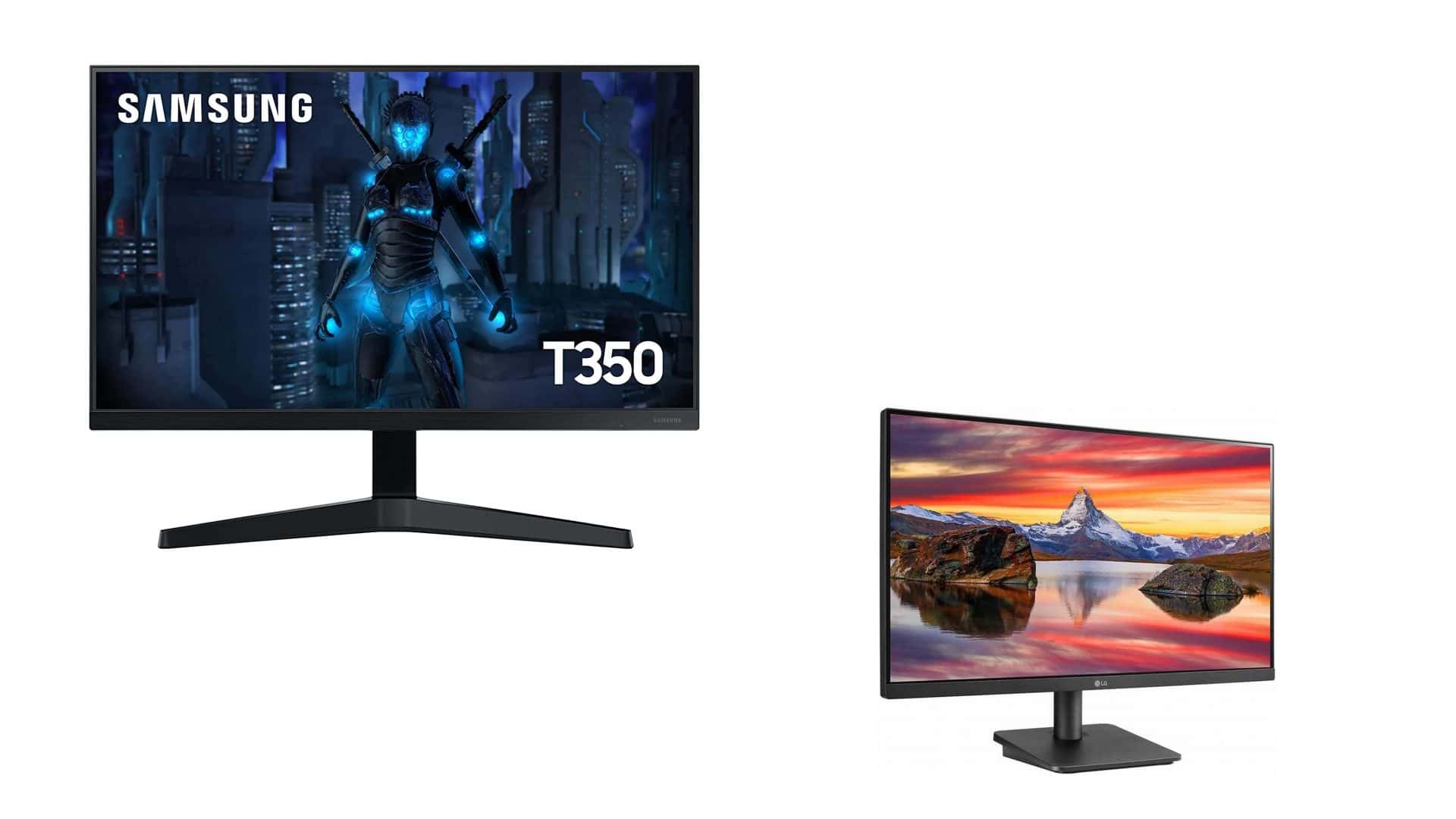 Monitores em oferta