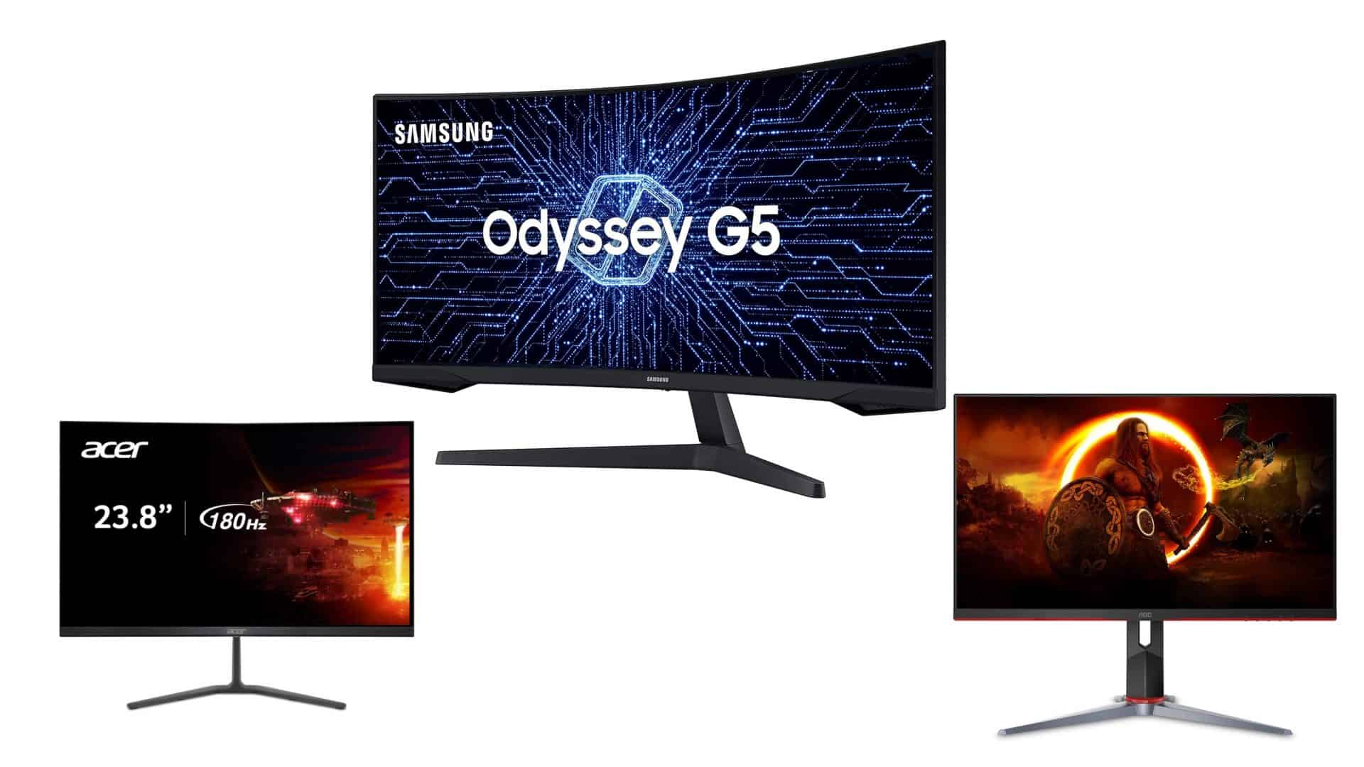 Monitores em oferta