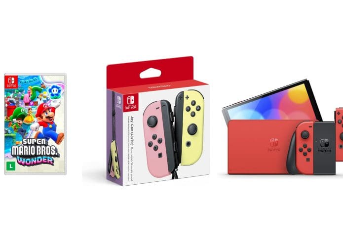 Nintendo Switch em oferta