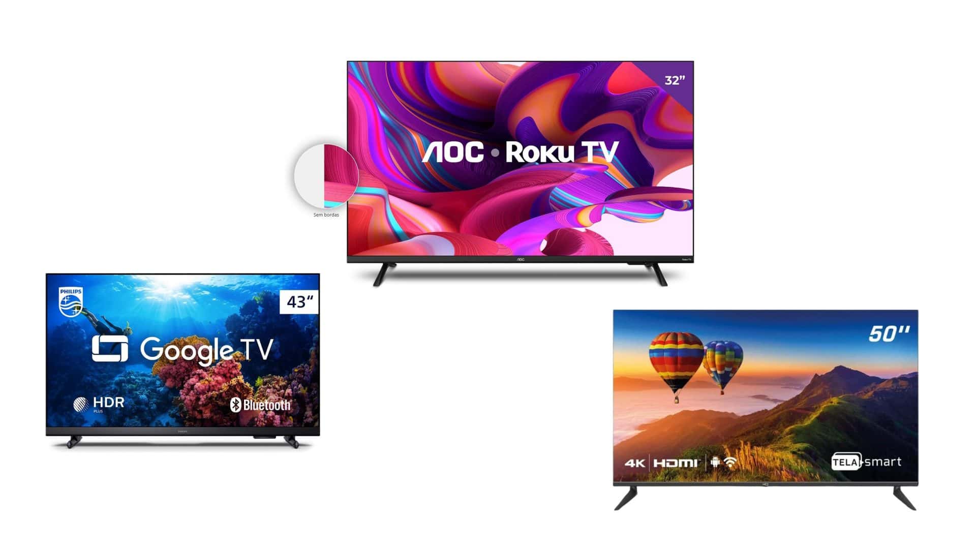 Smart TV em oferta