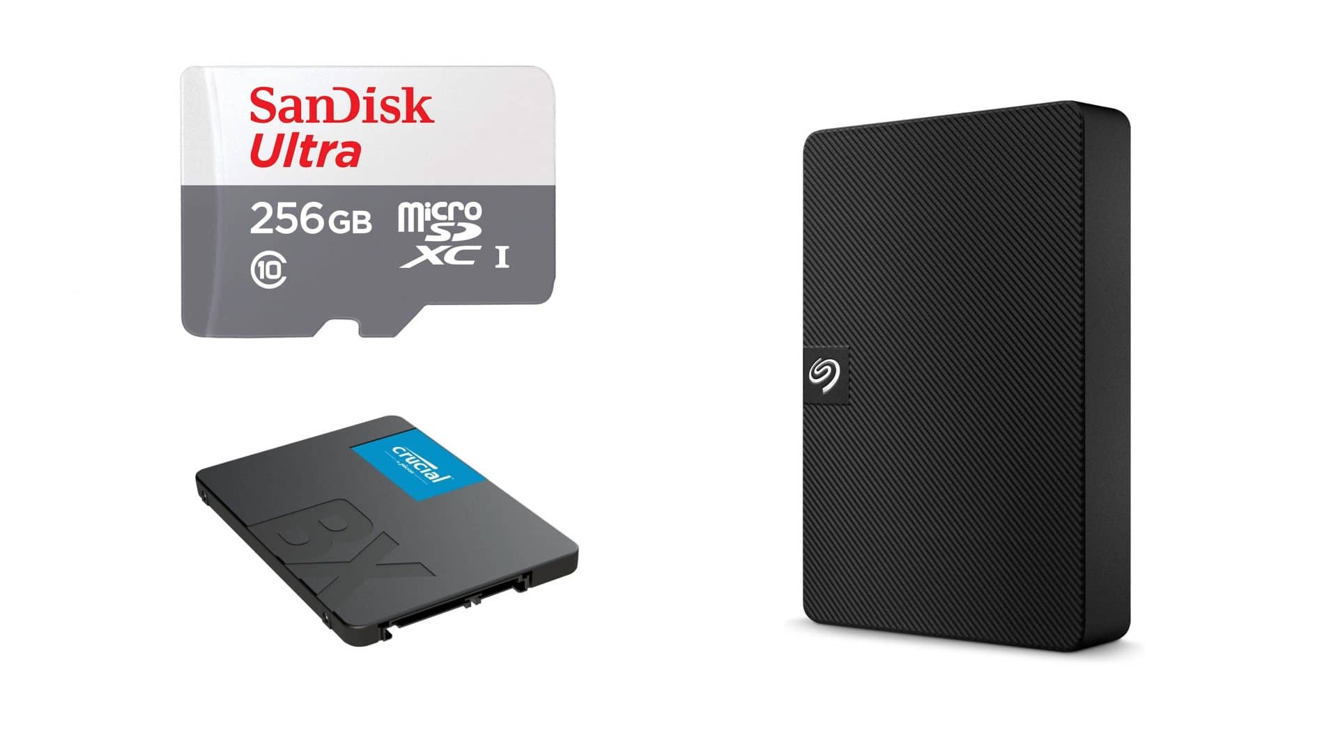 SSD e Micro SD em oferta
