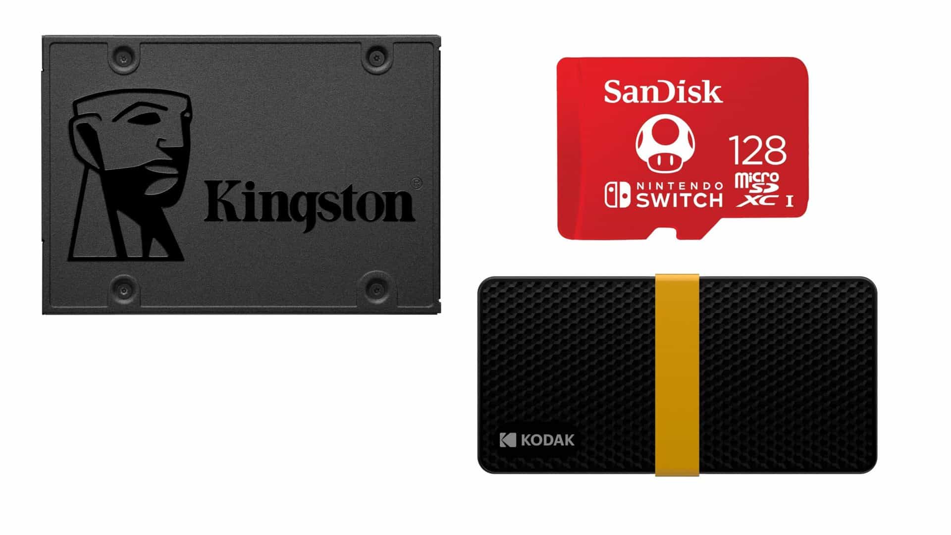 SSD e Micro SD em oferta