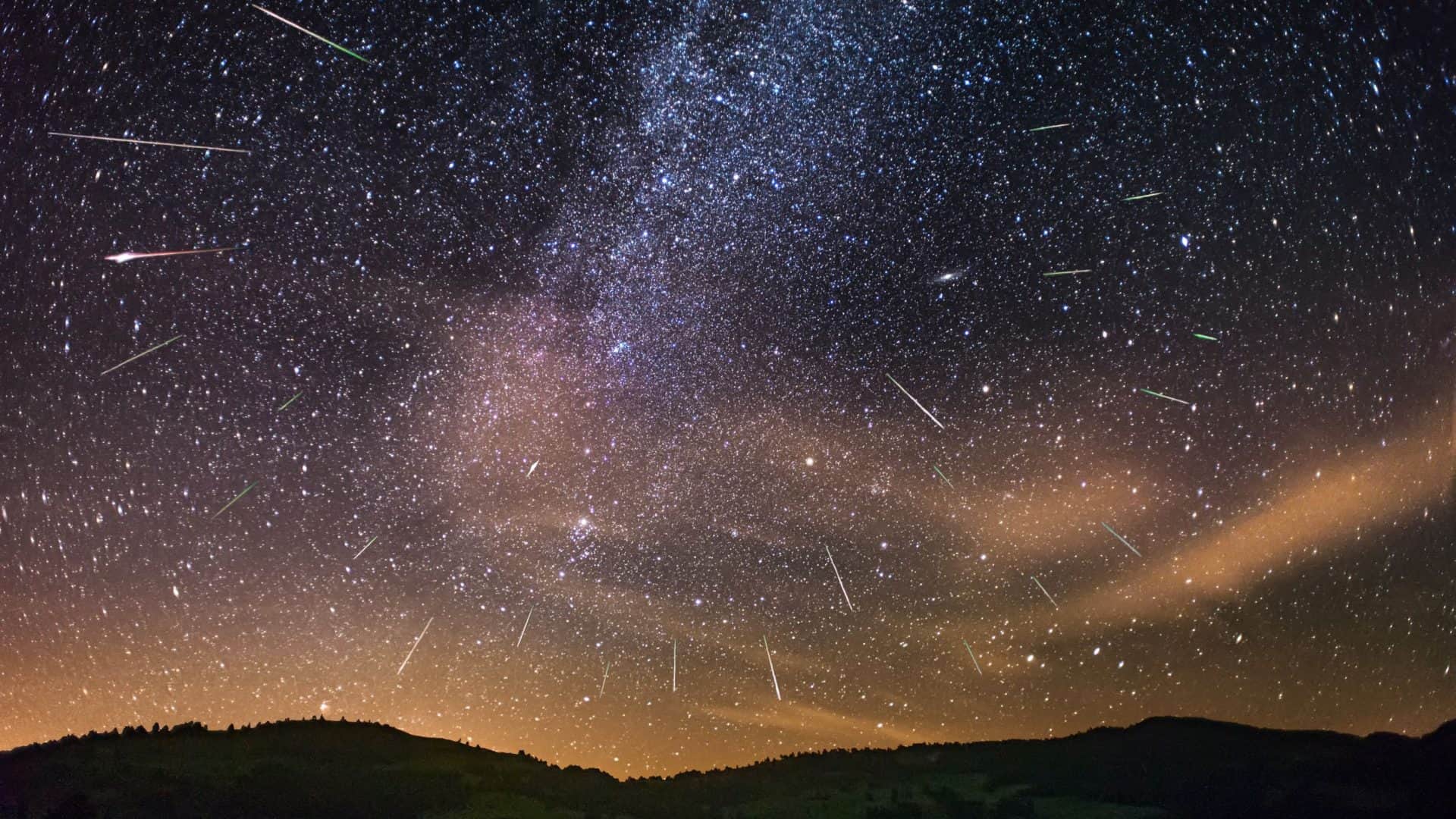 Chuva de meteoros