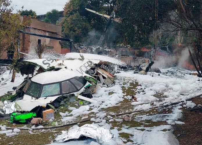 Ainda vai demorar para saber o que fez avião cair em Vinhedo