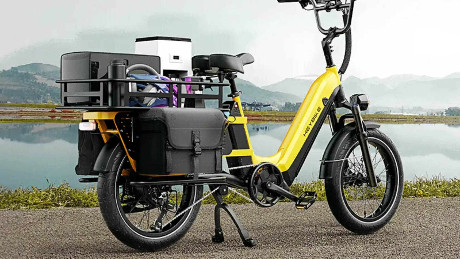 Nova bicicleta elétrica de carga mais barata e robusta
