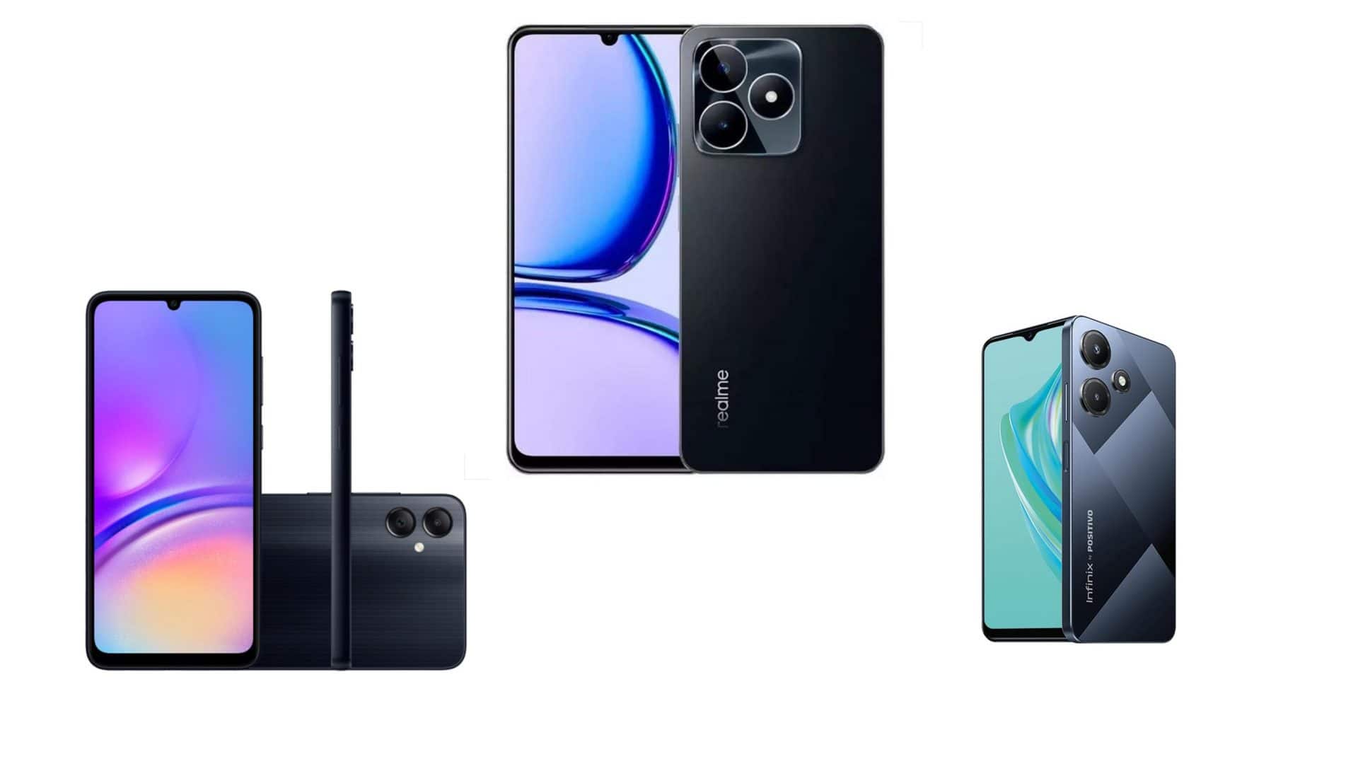 Smartphones até R$ 1.000