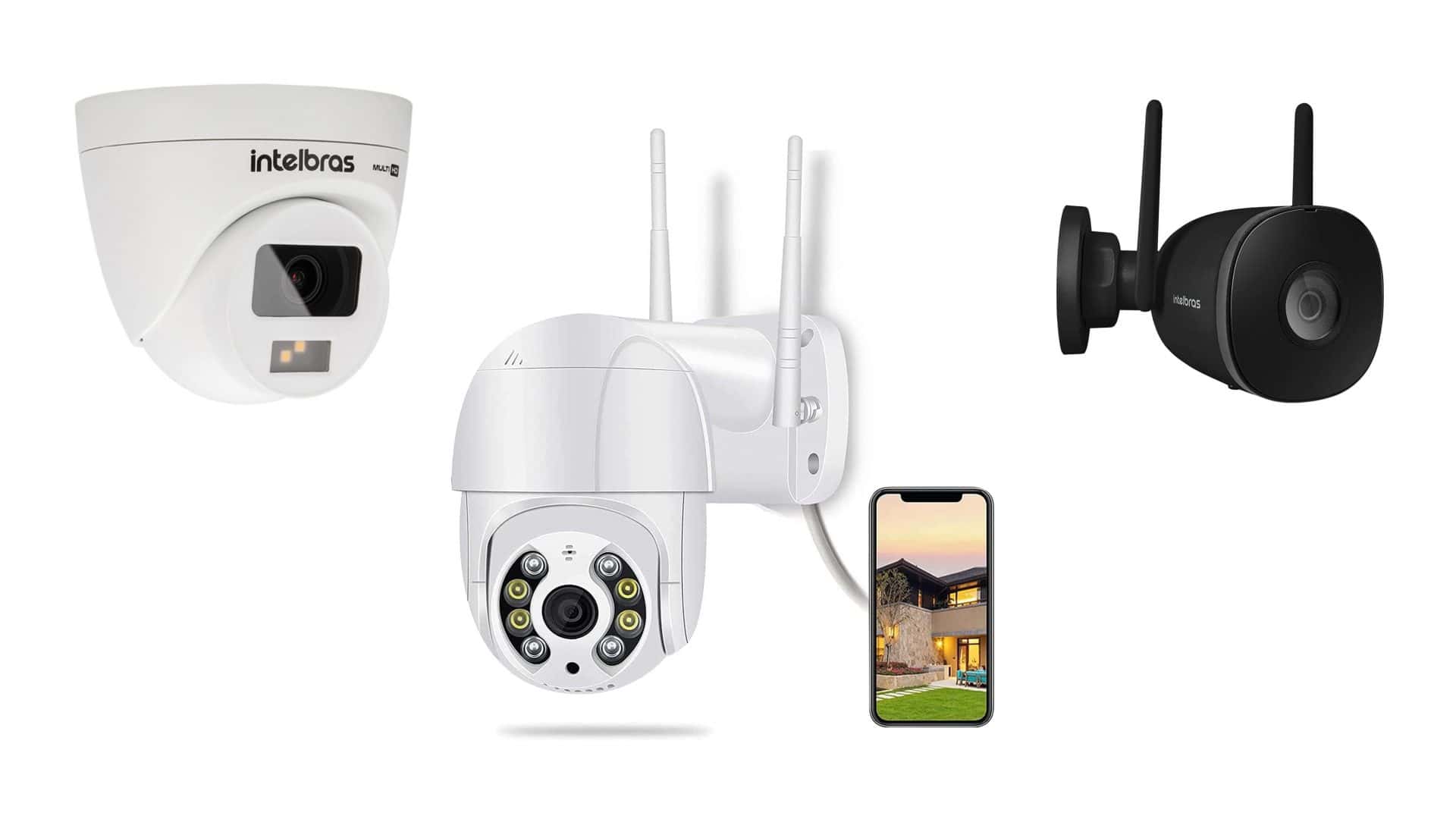 Câmera de segurança Wi-Fi em oferta