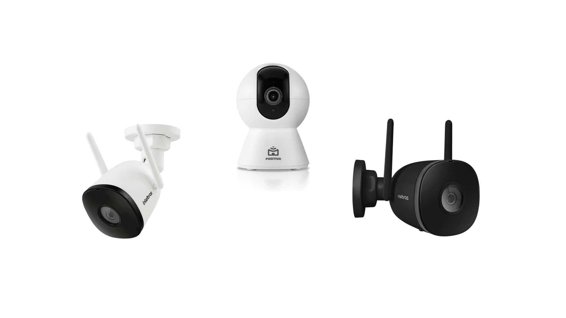 Câmeras de segurança em oferta
