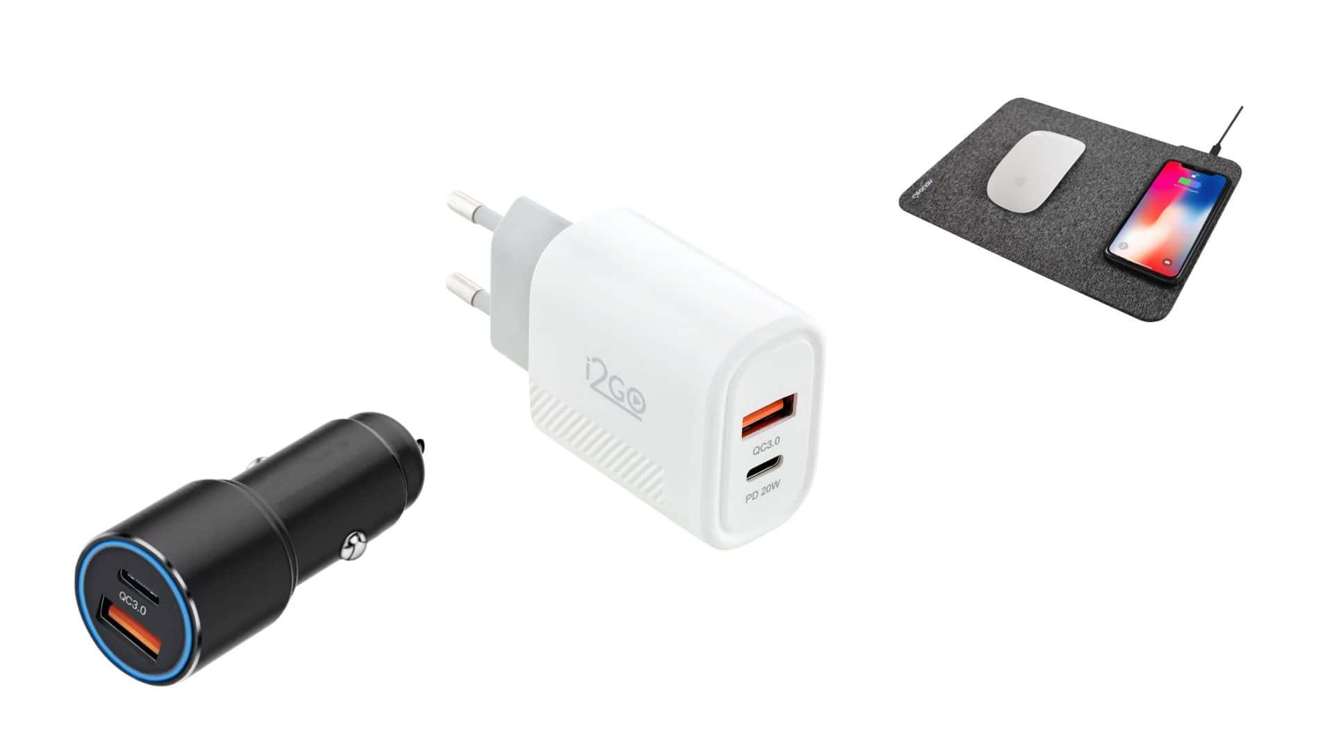 Carregadores em oferta