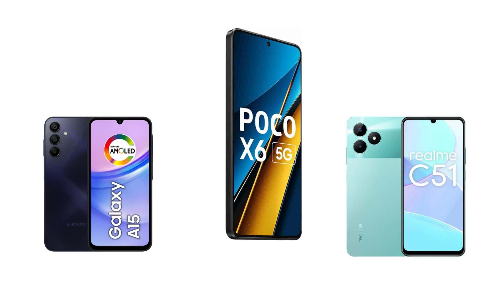 Smartphones em oferta