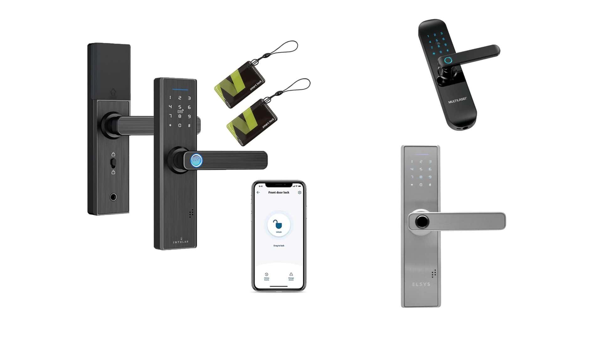Fechadura smart em oferta