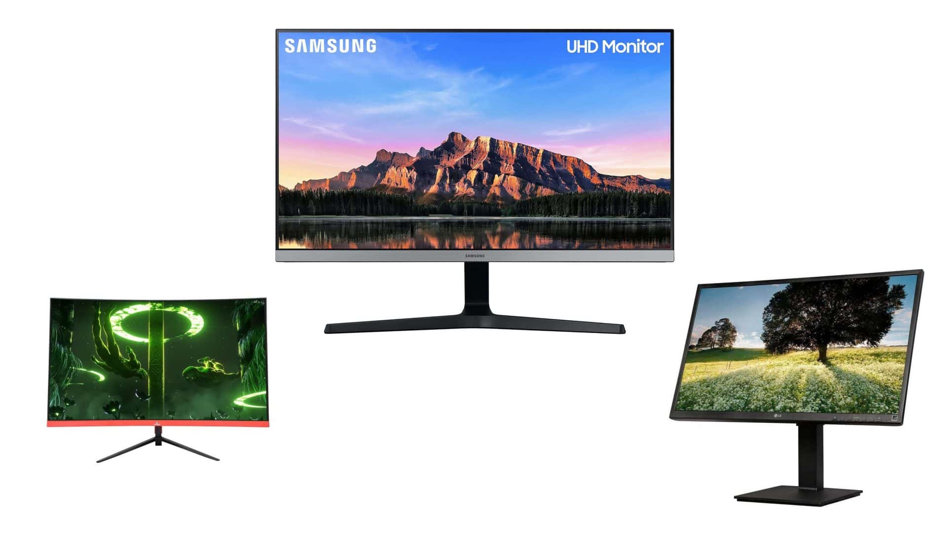 Monitores em oferta
