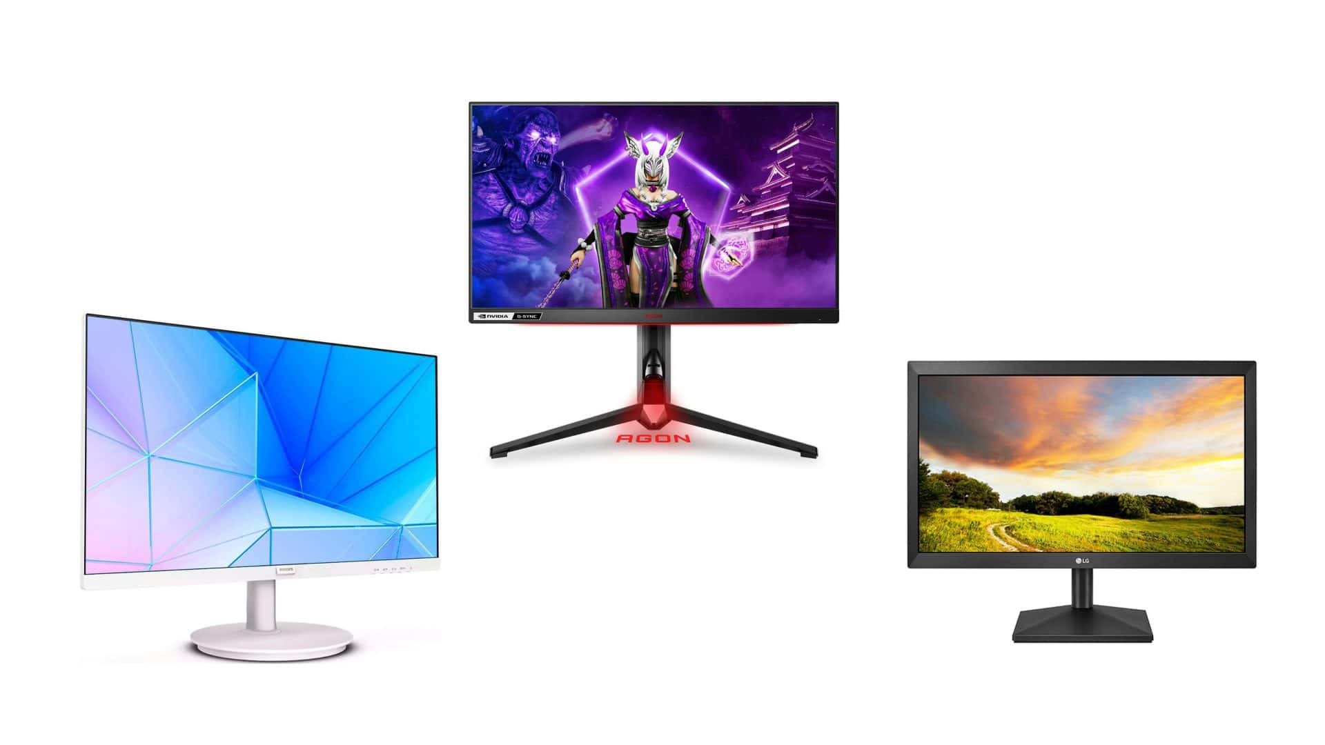 Monitores em oferta