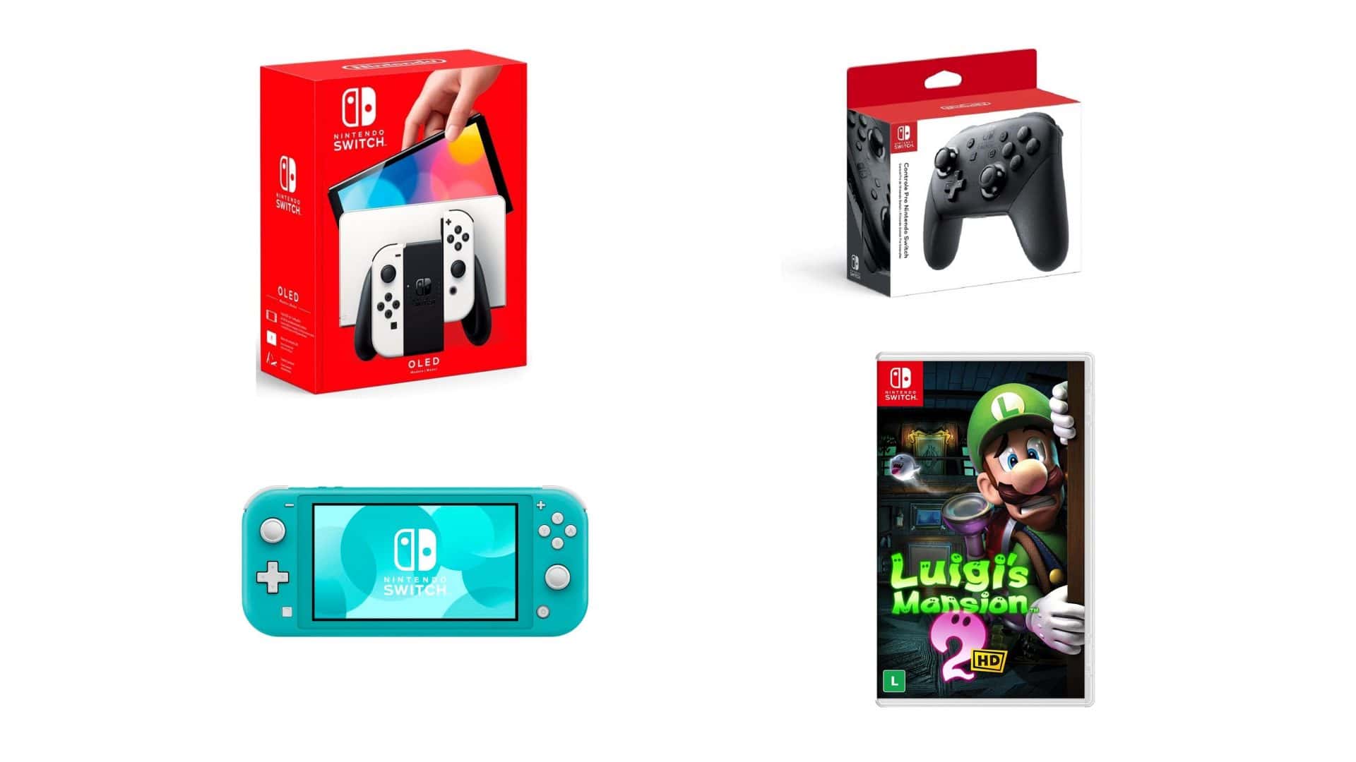 Nintendo Switch em oferta