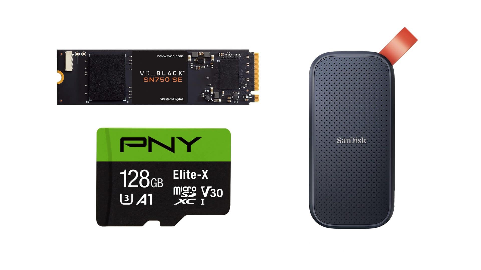 SSD e micro SD em oferta